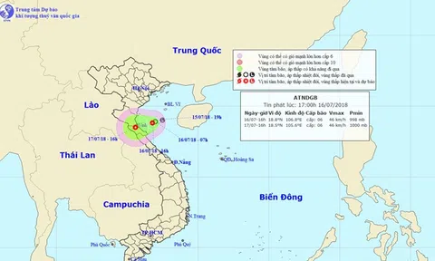 Hai áp thấp nhiệt đới song hành, cơ quan phòng chống ra công điện ứng phó khẩn cấp